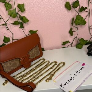 Tabby Crossbody Wristlet In Signature Canvas